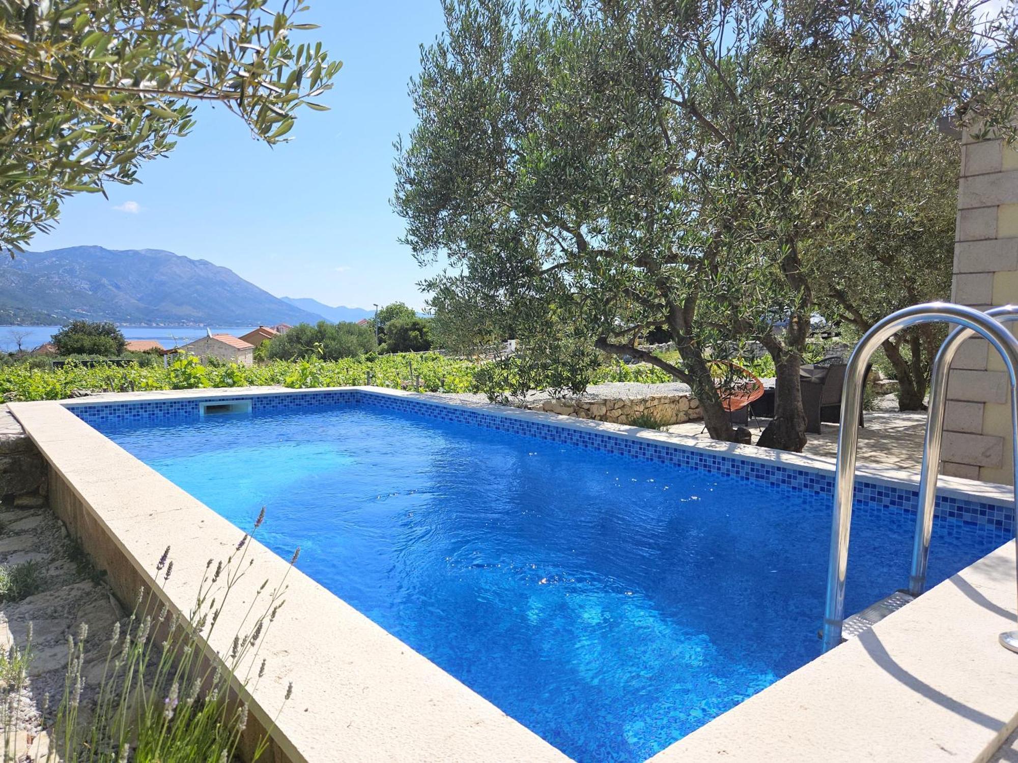Vineyard House & Olive Grove House Villa Račišće Eksteriør billede