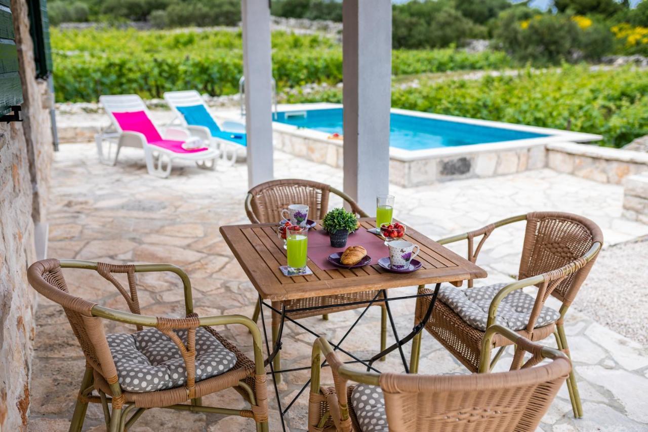 Vineyard House & Olive Grove House Villa Račišće Eksteriør billede