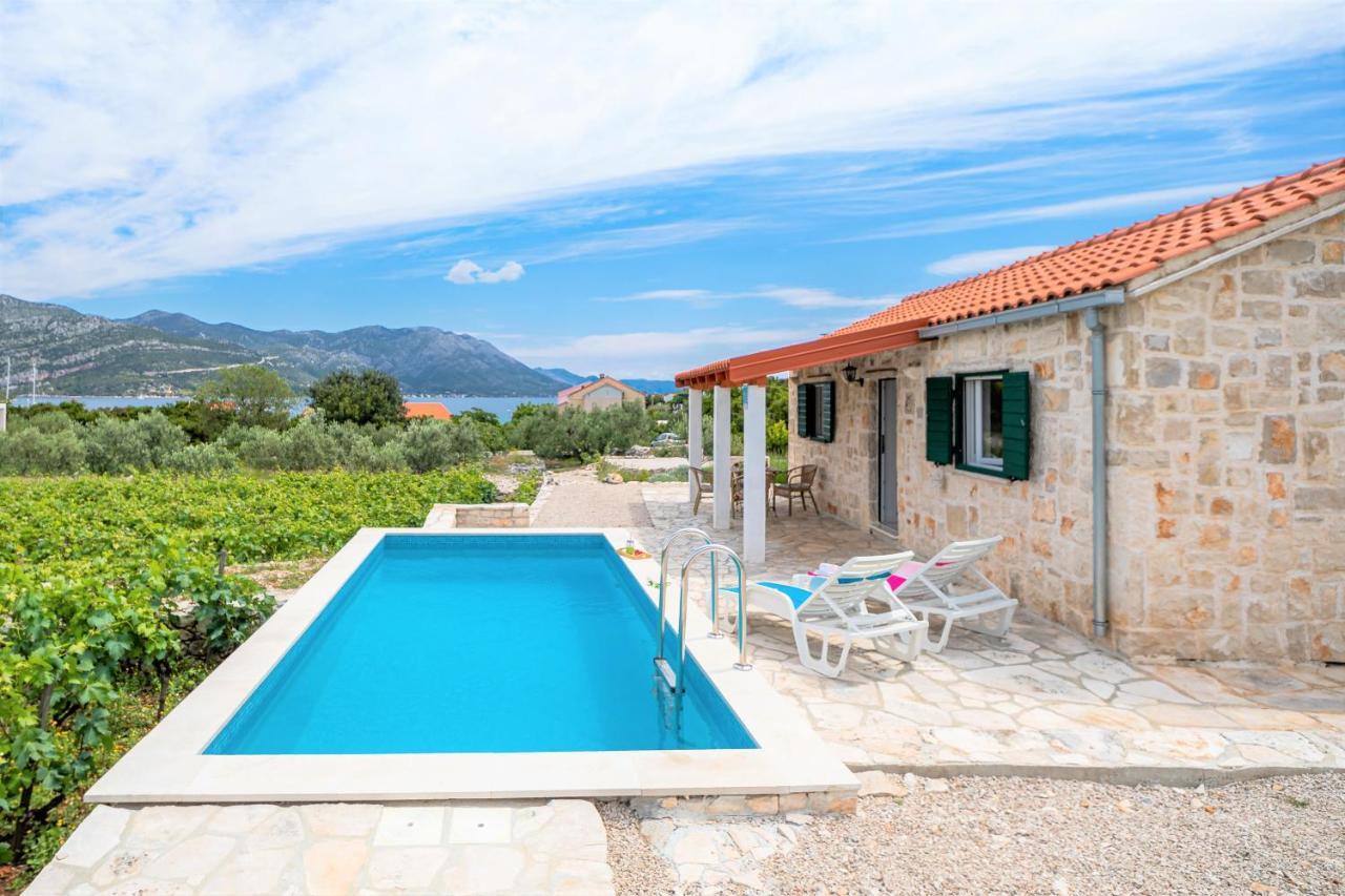 Vineyard House & Olive Grove House Villa Račišće Eksteriør billede
